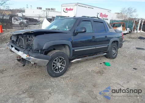 2005 Chevrolet Avalanche 1500 Z71 from USA, damaged, VIN 3GNEK12Z85G255345